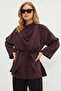Fullamodest Shawl Detailed Waist-Tie Tunic - 4