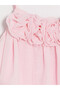 Trendlucky Girls' Chiffon Dress with Floral Detail and Drawstring Straps - 4