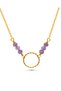 Colier placat cu aur - Solange - 6