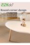 Modern Coffee Table, Cloud-Shape Table for Small Space, Minimalist Display Low Table, Easy to Assemb - 7