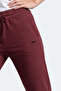 Merya I Women's Slim Fit Burgundy Sweatpants - 4