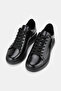 Men's Black Genuine Natural Leather Eva Sole Lace-Up Shoes - 2