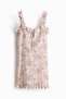 Ruffled crêpe dress - 5