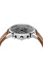 Men's Stainless Steel Watch, Tan Leather Band | Trn-Ss43 - 3