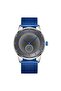 Men's Stainless Steel Watch, Blue Mesh Band | Trnda-43mm