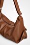 Smooth Taba Large Size Casual Women's Shoulder Bag - Crossbody Daily Bag with Adjustable Strap - 5