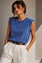 Soft Touch Zero Neck Draped Sleeveless Blouse Md0989 - 3