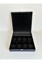 Luxury Watch and Jewelry Organizer Box |   Velvet Interior Covering |   Multi-Compartment Premium Storage - 3