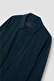 Men's Regular Fit Zippered Long Sleeve Navy Blue Jacket - 7