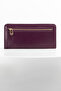 Corisa Women's Leather Wallet Purple - 2