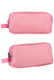 Cennec Pink Color Backpack – Lunch Bag – Pen Bag Set of 3 - 4