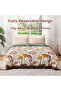 MSGKV Boho Throw Blanket 100% Cotton Blankets for Bed Couch 60'x80', Soft Fall Mexican Blanket Trave - 5