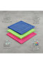 Set of 3 50X70 cm Multi-Purpose Microfiber Cloths - Diamond Pattern Glass, Tv and Dust Cloth - 2
