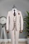 Vest suit light beige - 2