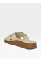1360 Daily Buckle Poly Sole Comfortable Genuine Leather Slippers - 5