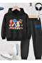 Sonic Printed Children's Tracksuit, Shardon Soft Fabric, Unisex
