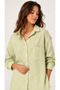 Striped Oversize Women's Shirt - 3