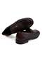 Brown Laceless Genuine Leather Men's Shoes - 2