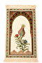 Lined Prayer Rug Set with Tulip Pattern – Crystal Prayer Beads and Special Gift Box with Bamboo Cover - 4