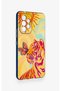 Samsung A53 Compatible Tiger of the Sun Patterned Silicone Case - 3