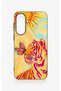 Samsung A37 Compatible Tiger of the Sun Patterned Silicone Case - 2