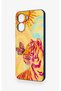 Vivo Y16 Compatible Tiger of the Sun Patterned Silicone Case - 4