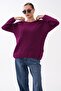 Women's Seamless Collar Knitted Loose Sweater 265022 - - 3
