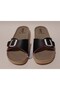 Adjustable Single Buckle Anatomical Soft Sole Extra Lightweight Women's Home and Guest Slippers - 4