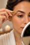 Professional Gold Flat Tip Tweezers |   Eyebrow and Mustache Tweezers - 3
