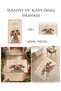 Aura Traditional Patterned Modern Woven Base Decorative Carpet Aura4031 - 5