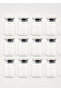 Jely Metal Lid Seasoning Container Set of 12 Natural (290 Cc)
