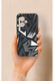 Honor 400 Compatible Geometric Block Pattern Silicone Case - 4