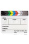 Acrylic Directors Clapboard Film Clapper Board Cut Action Scene Slates, Multicolor - 6