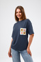 Embroidered Pocket Detailed Crew Neck T-Shirt - 3