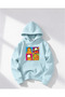 Oversize Hooded Garfield Sweatshirt for Kids