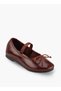 Girls Bow Accent Ballerina Shoes - 2