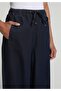Loose Fit Women's Dark Indigo Denim Jean Pants - 5
