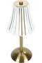 Cordless Crystal Table Lamp Touch Dimmable LED Battery Operated Portable Wireless Nightstand Light for Bedroom Living Room Bathroom Hotel Bar Reading and Restaurant