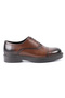 Genuine Leather Brown Oxford Model Men's Shoes - E4322