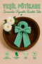 Pötikare Scrunchie Bow Ribbon Hair Clip with Strong Elastic Tail