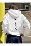 Paw Back Printed Oversized Unisex Women'S/Men's Hooded Sweatshirt