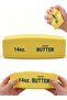 Butter Squishy 14oz Thick Foam Fidget Toy for Adults & Kids – Quick-Rise Soft Foam Squeeze Stress Relief Butter Toy | Calming Sensory Desktop Anxiety Reducer & Corporate Workload Controller |
