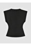 Lcw Vision Crew Neck Gathered Blouse - 2
