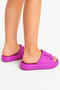 Girl's Lilac Purple Perforated Slippers Lightweight Summer Beach Pool Bathroom Slippers - 4