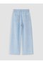 Two Mt Shop Quality Lcw Kids Indigo Barrel Fit Girls' Jean Pants - 4