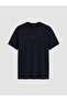 Lcwaikiki Classic Black Crew Neck Printed Men's T-Shirt - 4