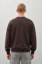Men's 100% Cotton Comfortable Brown Winter Sweatshirt - 6