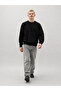 Men's 100% Cotton Comfortable Black Winter Sweatshirt - 4