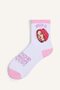 Kpop - Demon Hunters Karakter Printed 3-Piece Cotton Long Socks for Girls I4681A8Ns - 3