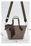 Benetton Women's Handbag Mink-Brown Bnt1945 - 5